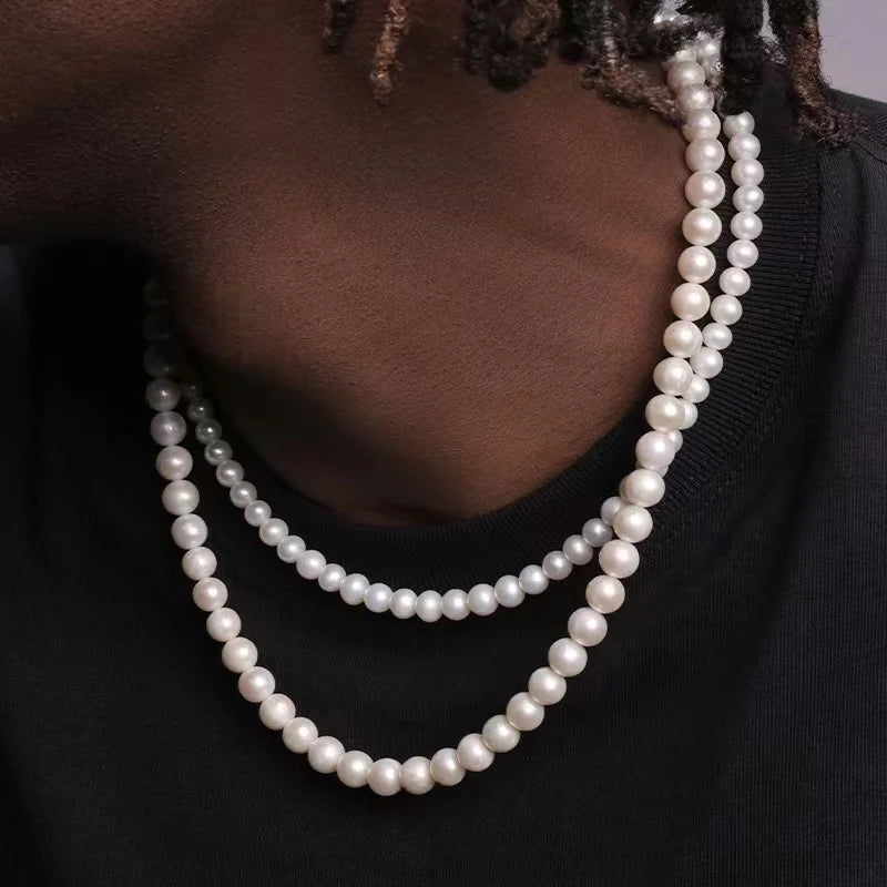 NOX Jewelry Unisex Pearl Necklace